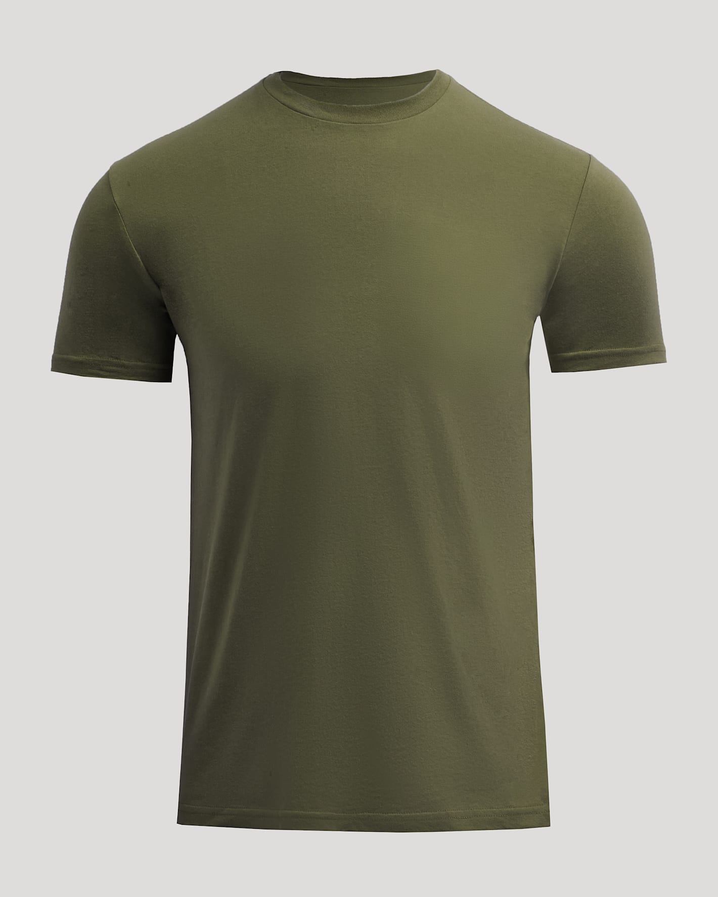 Military Green Classic Crew Neck – True Classic