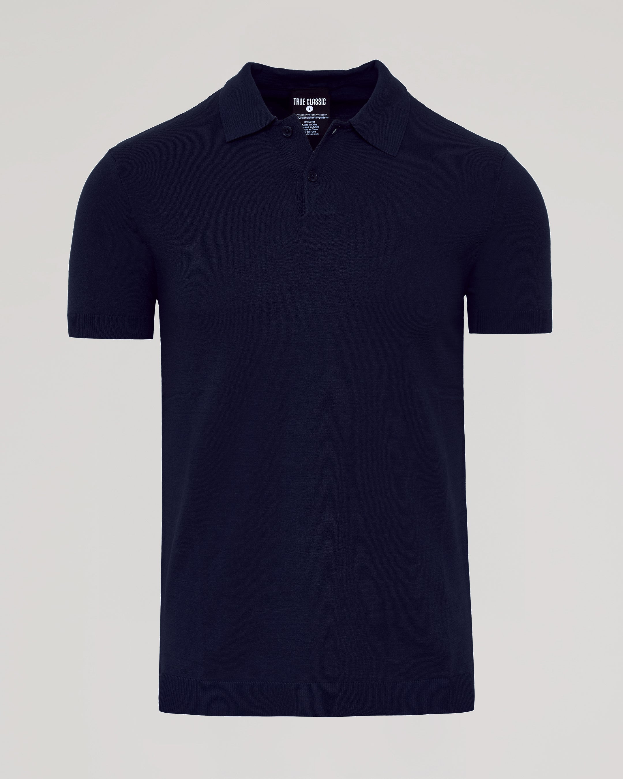 Navy Blue Short Sleeve Sweatshirt main image 1