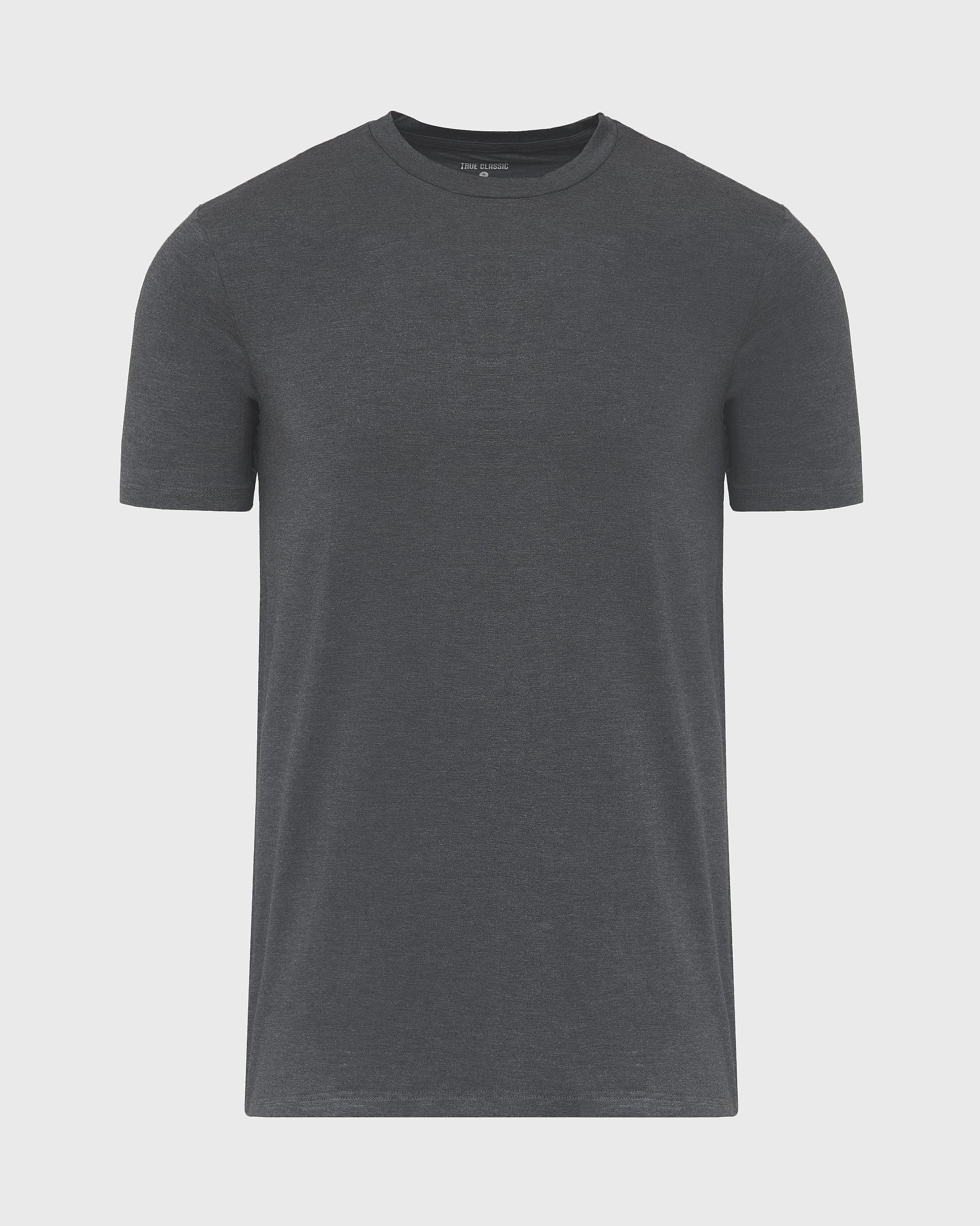 Delphi Slim Tee in Brushed Grey Heather