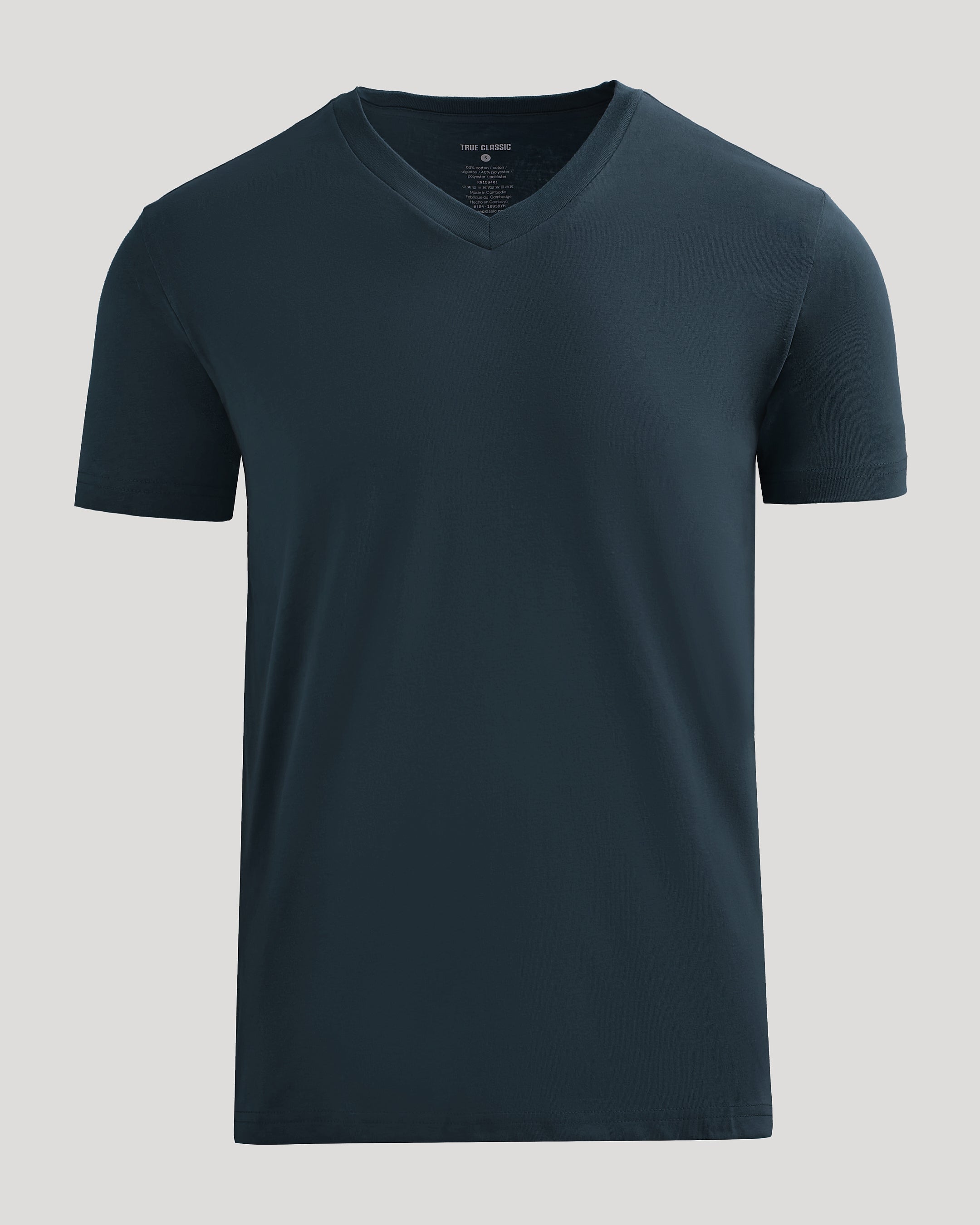 Navy Classic V-Neck – True Classic