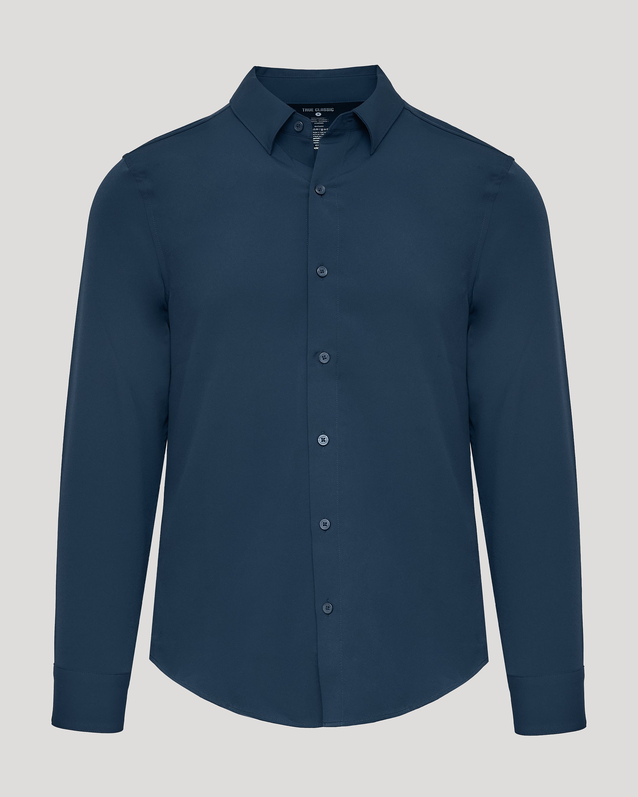 Always In Style T-Shirt Dress - Lt. Navy