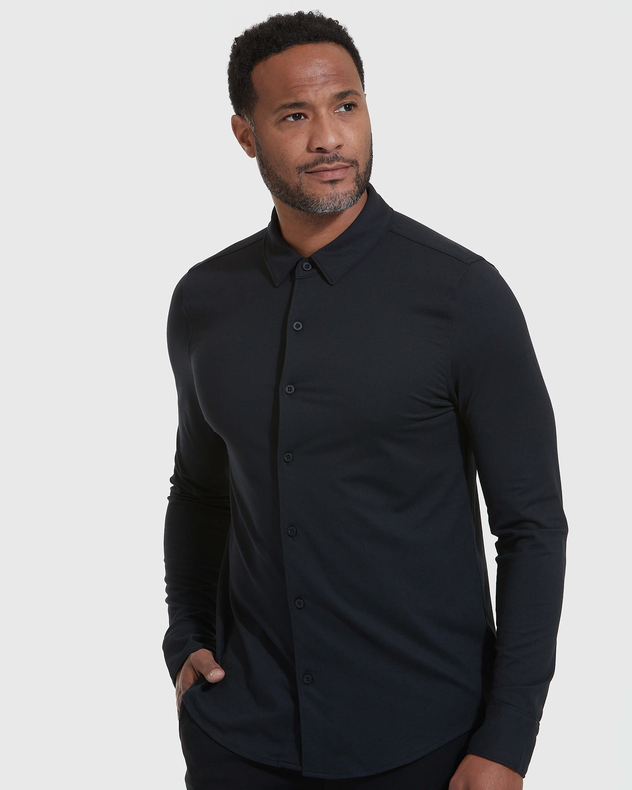 Black Long Sleeve Do-It-All Comfort Shirt Black Long Sleeve Do-It-All Comfort Shirt