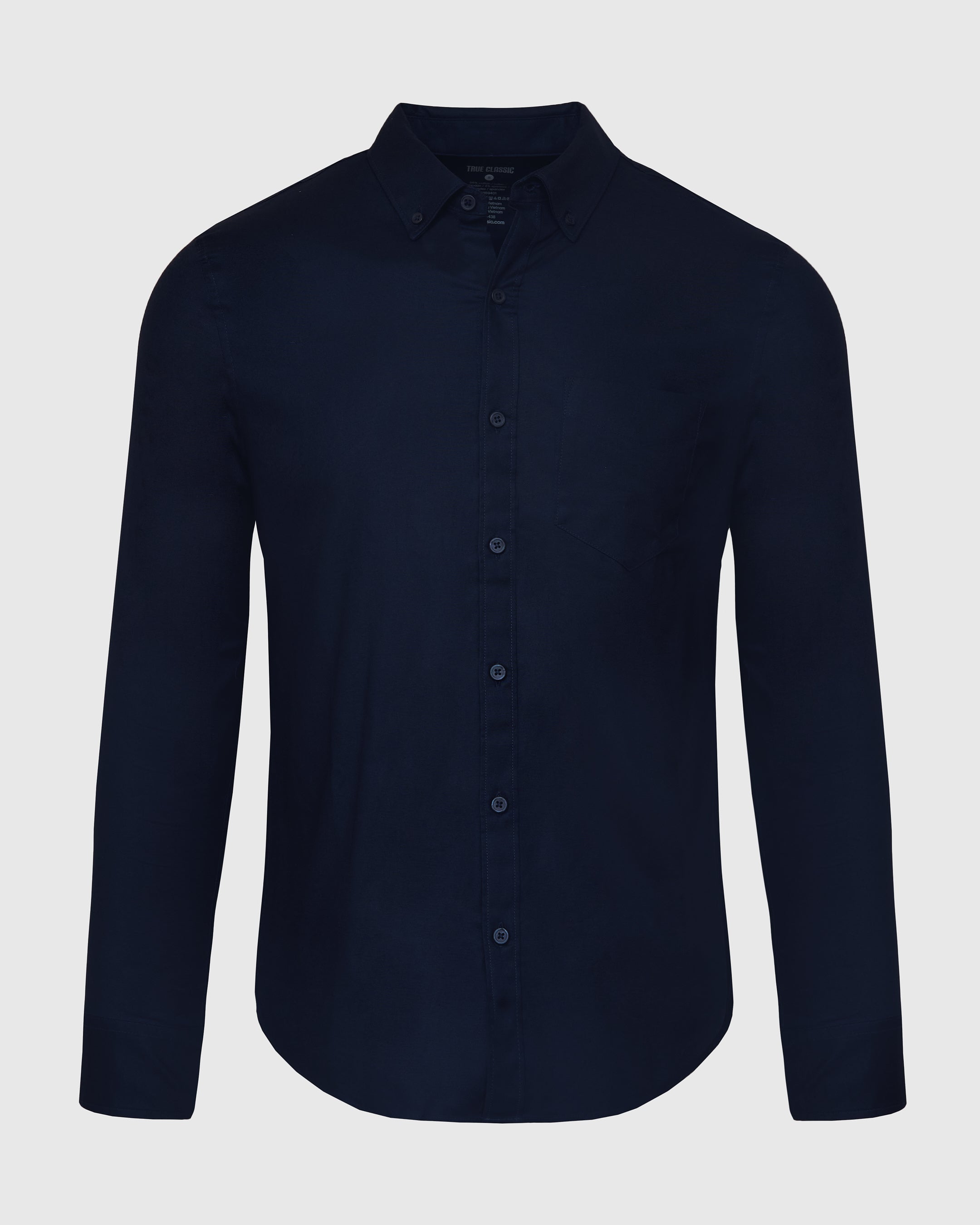 Navy Stretch Oxford Long Sleeve Shirt | Navy Stretch Oxford Long Sleeve Shirt | True Classic Navy Stretch Oxford Long Sleeve Shirt | Navy Stretch Oxford Long Sleeve Shirt | True Classic