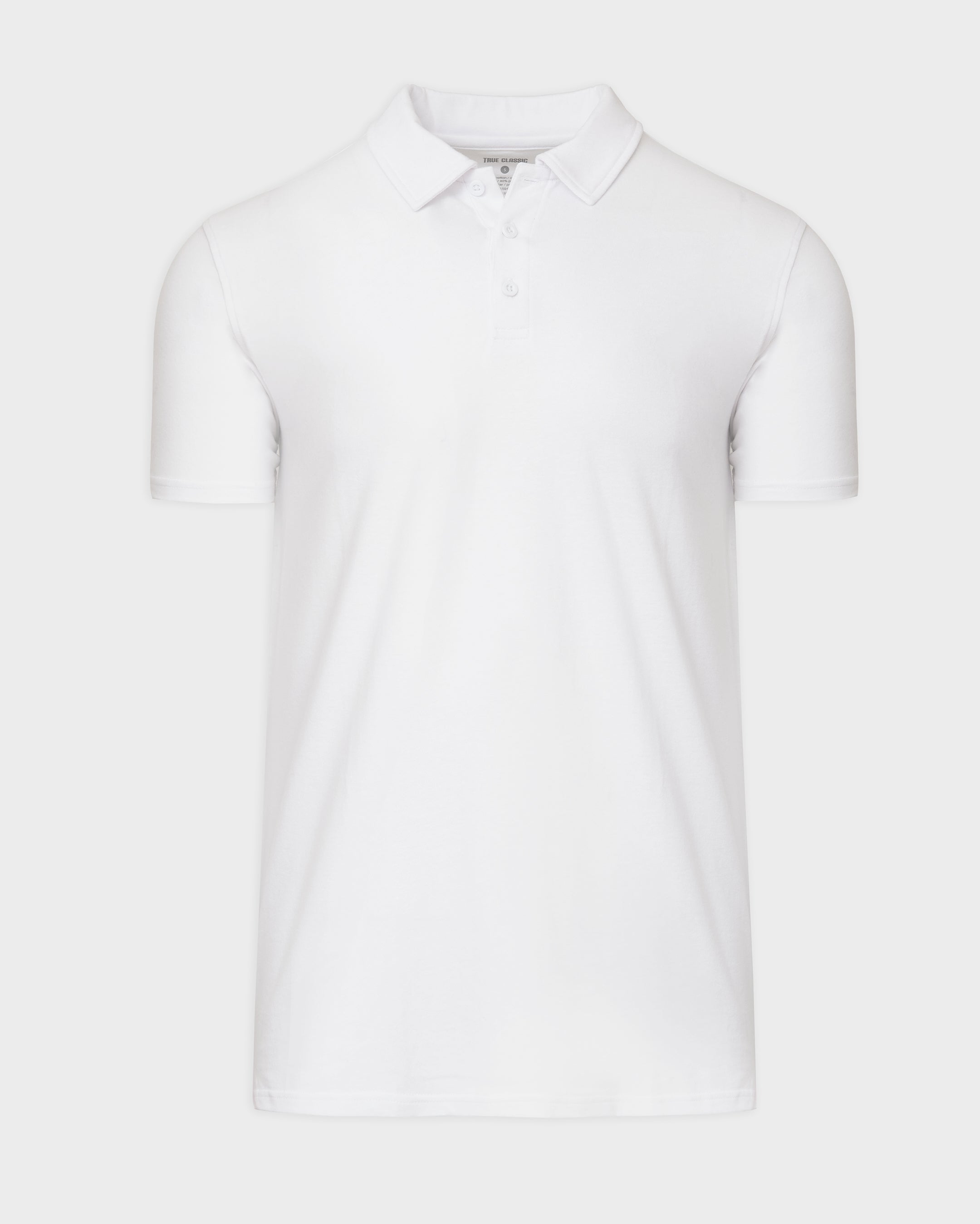 White Short Sleeve Tall Polo White Short Sleeve Tall Polo