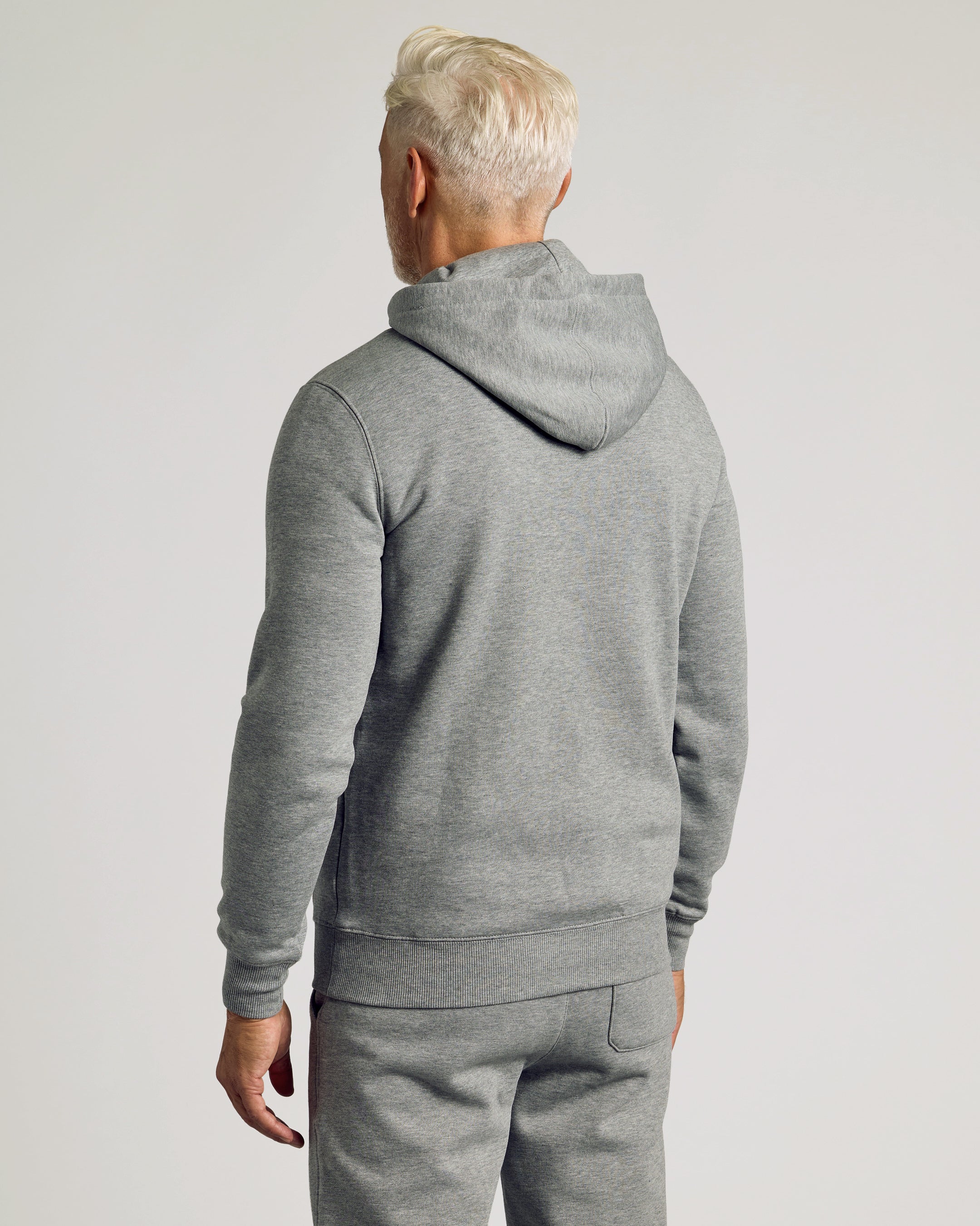 French Terry Hoodie in Heather Grey by The Southern Shirt Co. main image 1
