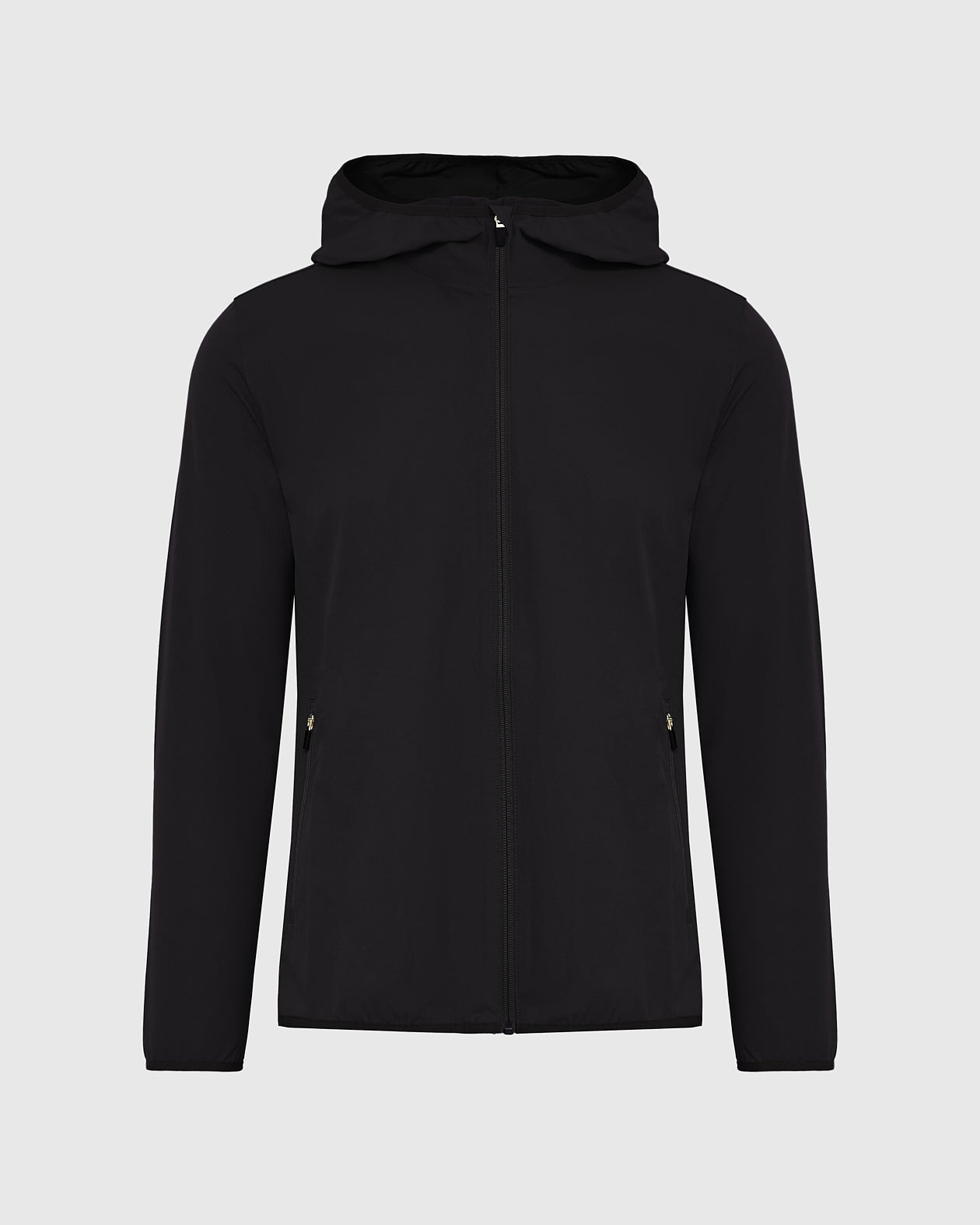 Black Dot Pattern Windbreaker