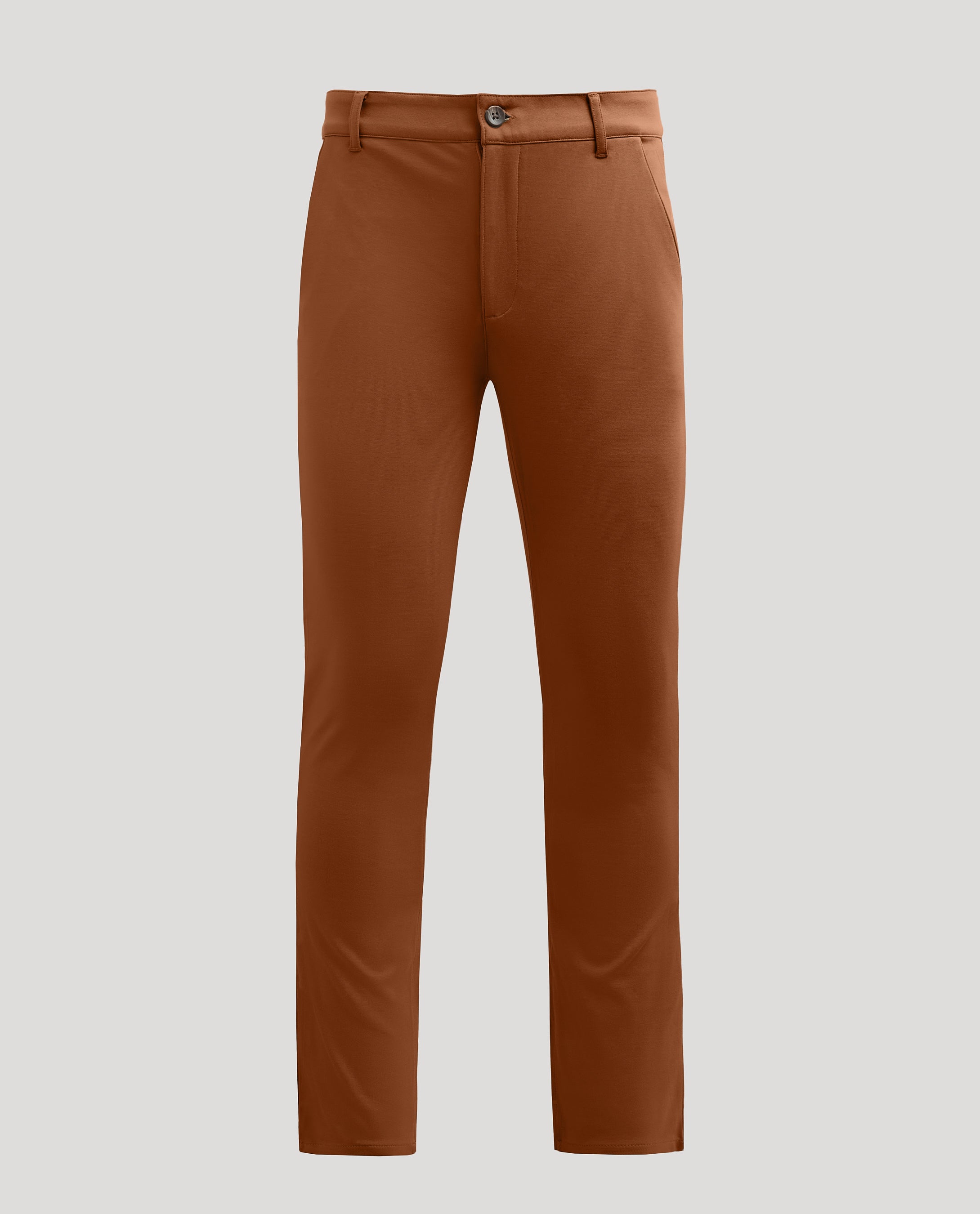 slim fit dress slacks Suede Brown Slim Comfort Knit Chino Pant – True Classic