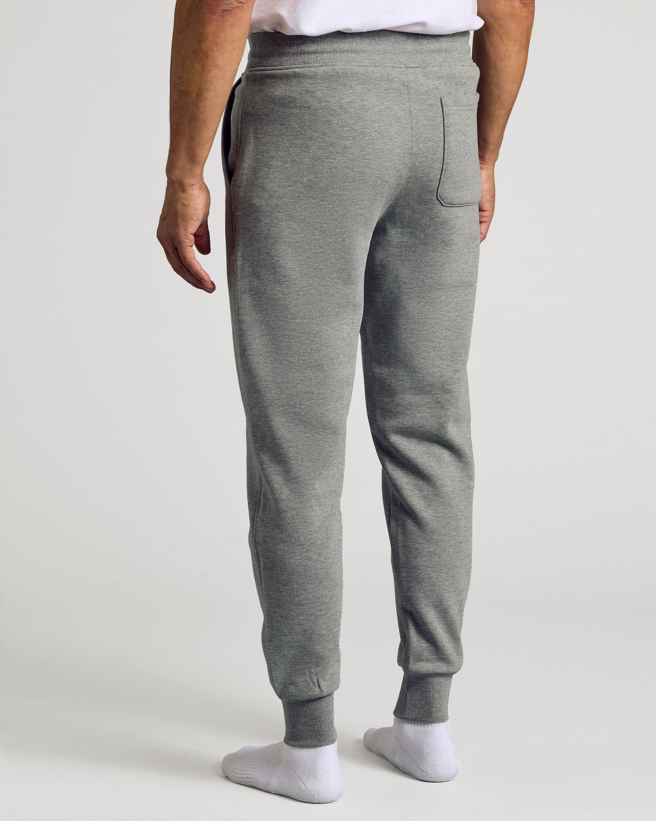 Chaser - Cotton Fleece Slim Slouchy Heather Grey Set