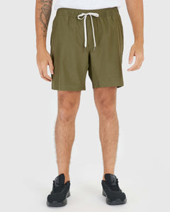 True ClassicMilitary Green Active Quick Dry Short with Liner