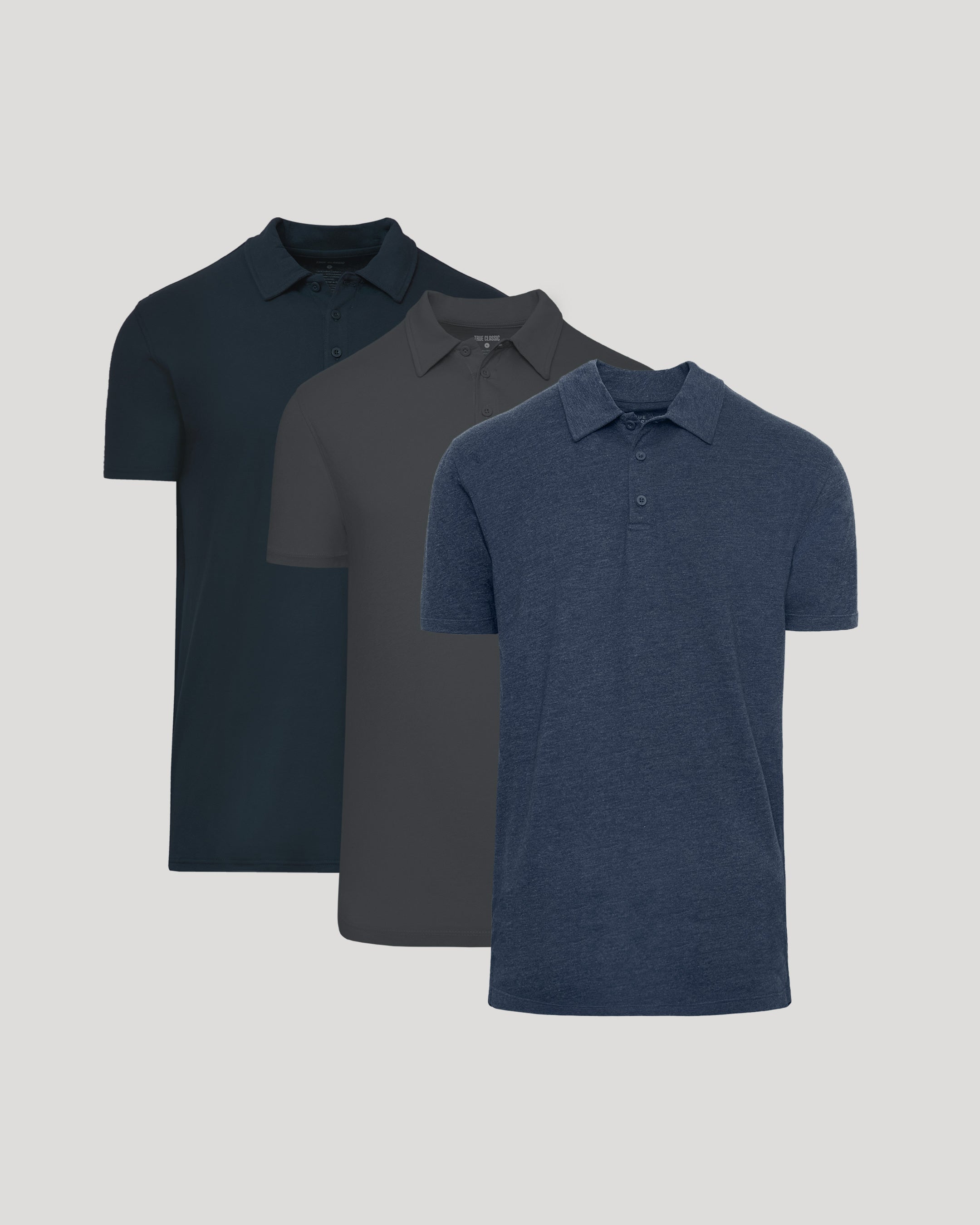 Men's Plus Size Collared Neck Short Sleeve Polo