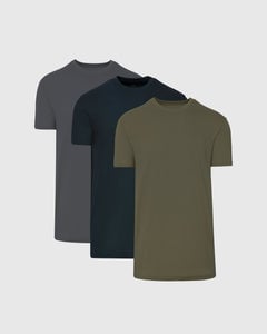 True ClassicColor Tall Straight Hem T-Shirt 3-Pack
