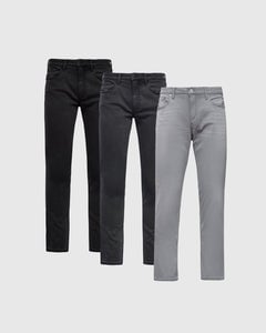 True ClassicSlim Fit Comfort Jeans 3-Pack