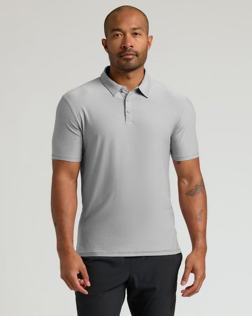 Light Heather Gray Light Heather Gray Active Polo 2.0