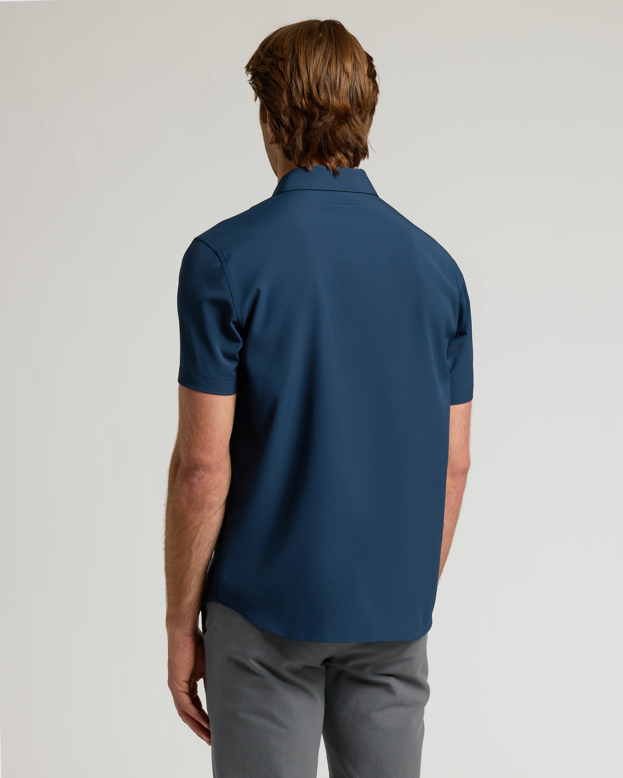 Black & White Short Sleeve Performance Dress Shirt 2-Pack