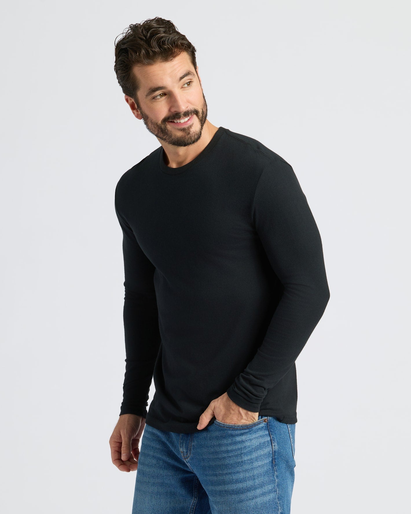 Core Long Sleeve Crew Neck T-Shirt 3-Pack – True Classic