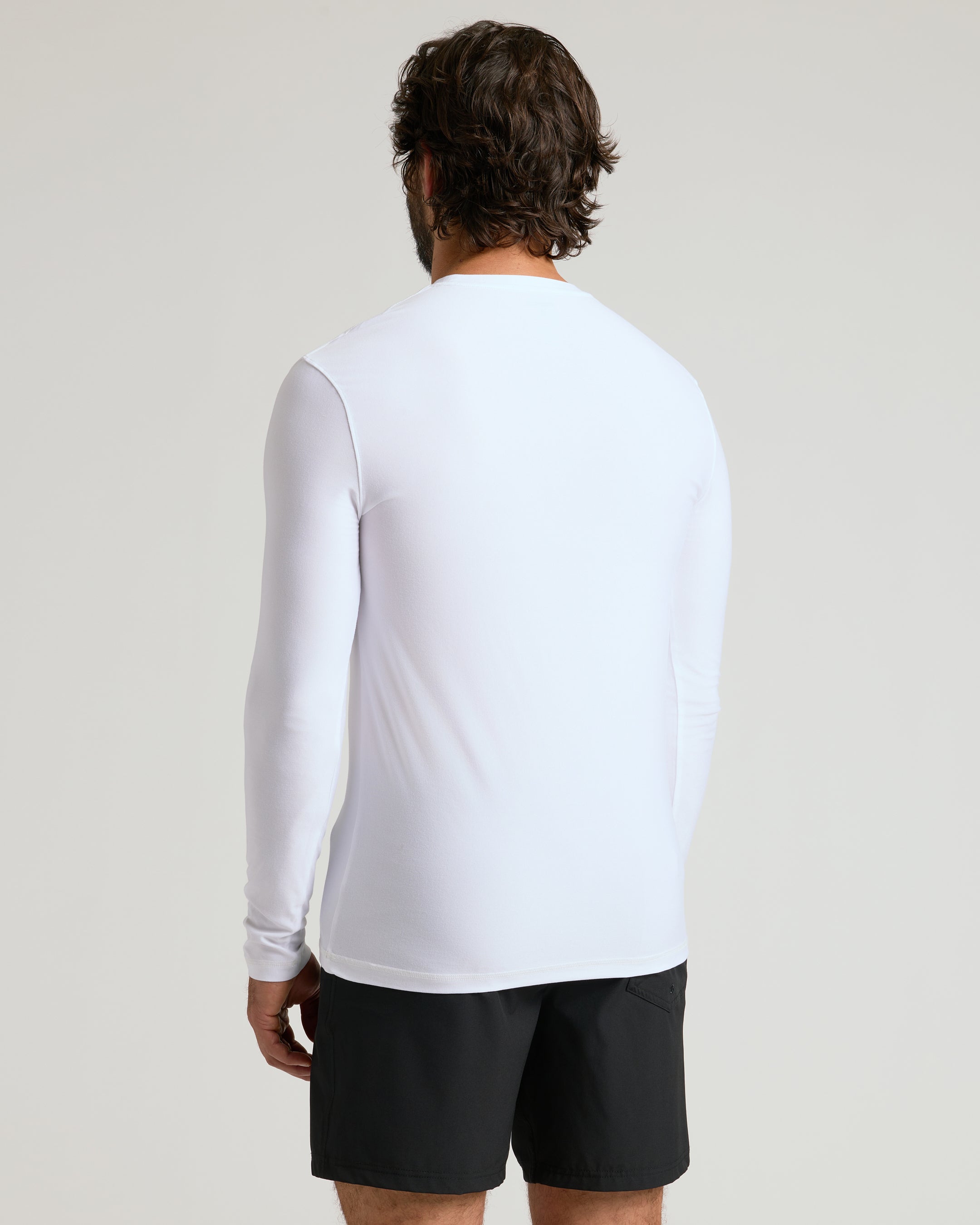 7518 White Crew Neck T-Shirt