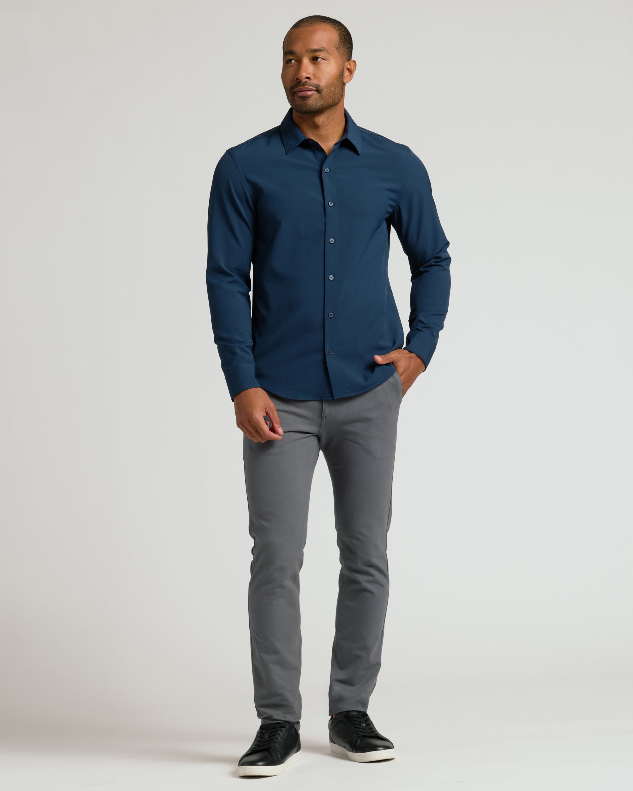 Copenhagen Colors - Organic Denim Chino Pants Slim Fit