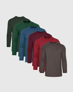True ClassicThe Perfect Gift Long Sleeve Crew 6-Pack