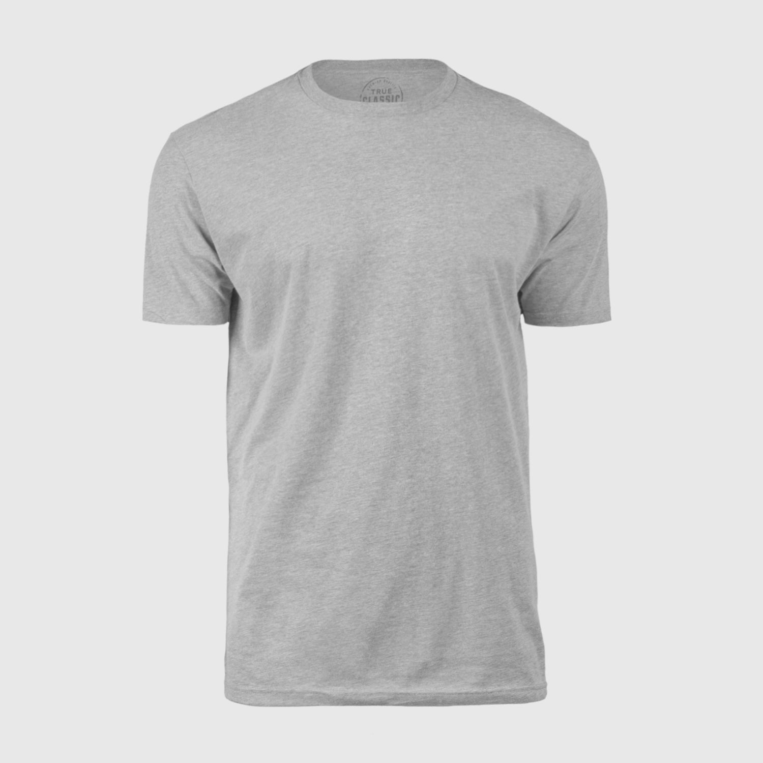 Heather Gray Crew Neck T-Shirt – True Classic