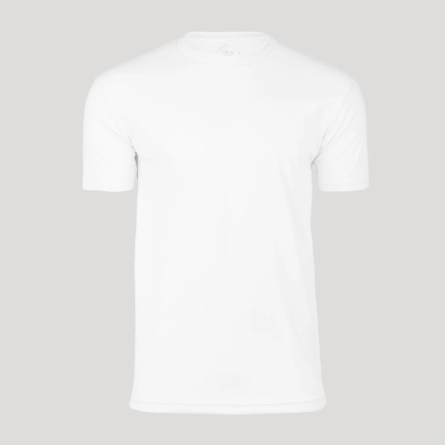 Men's White Crew Neck T-Shirt True Classic - Main Image