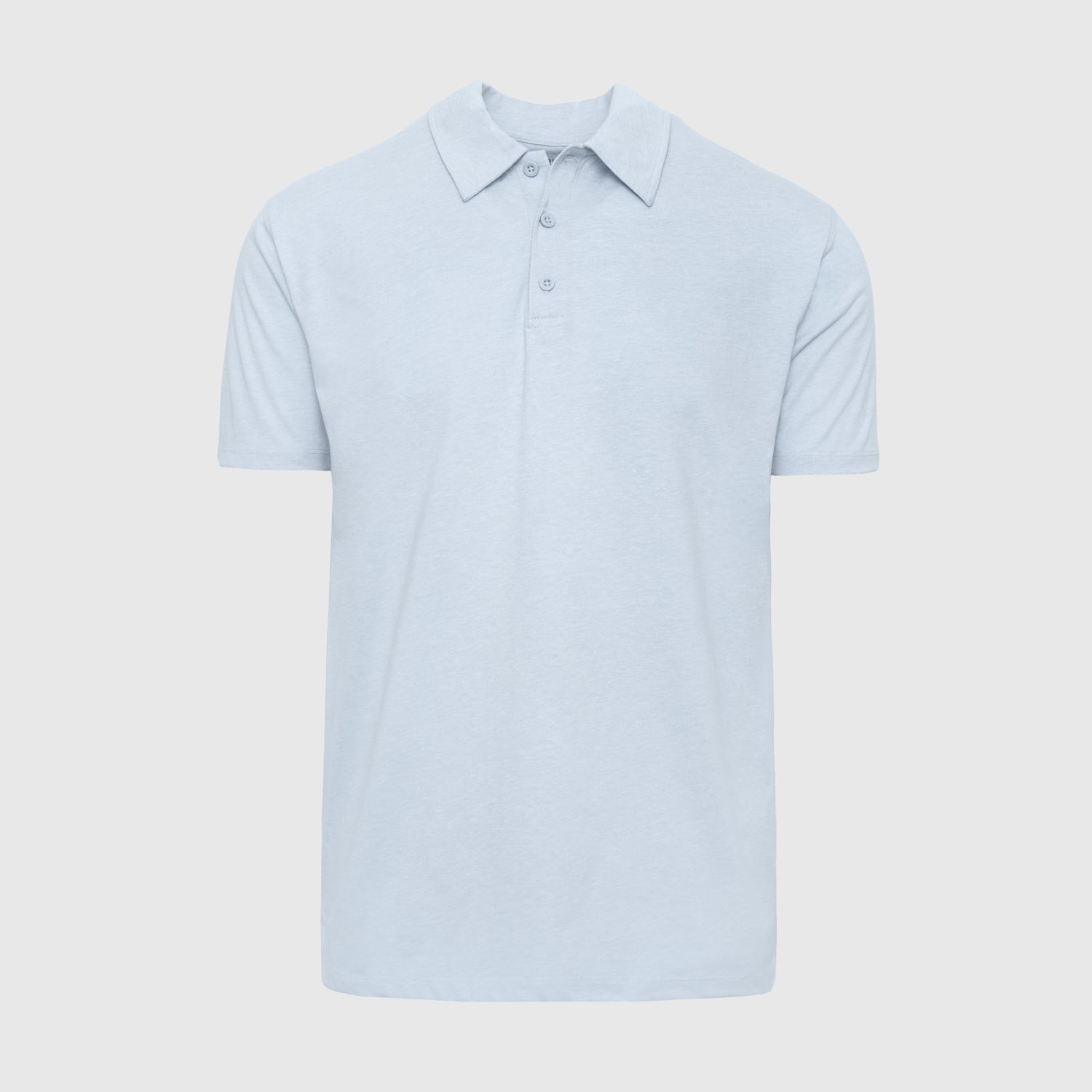 heathered original polo gulf blue