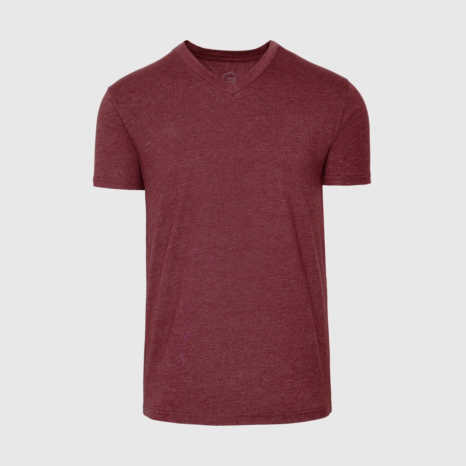 REGULAR-FIT Color Block Raglan T-Shirt for Tall Men in Charcoal Heather &  Burgundy