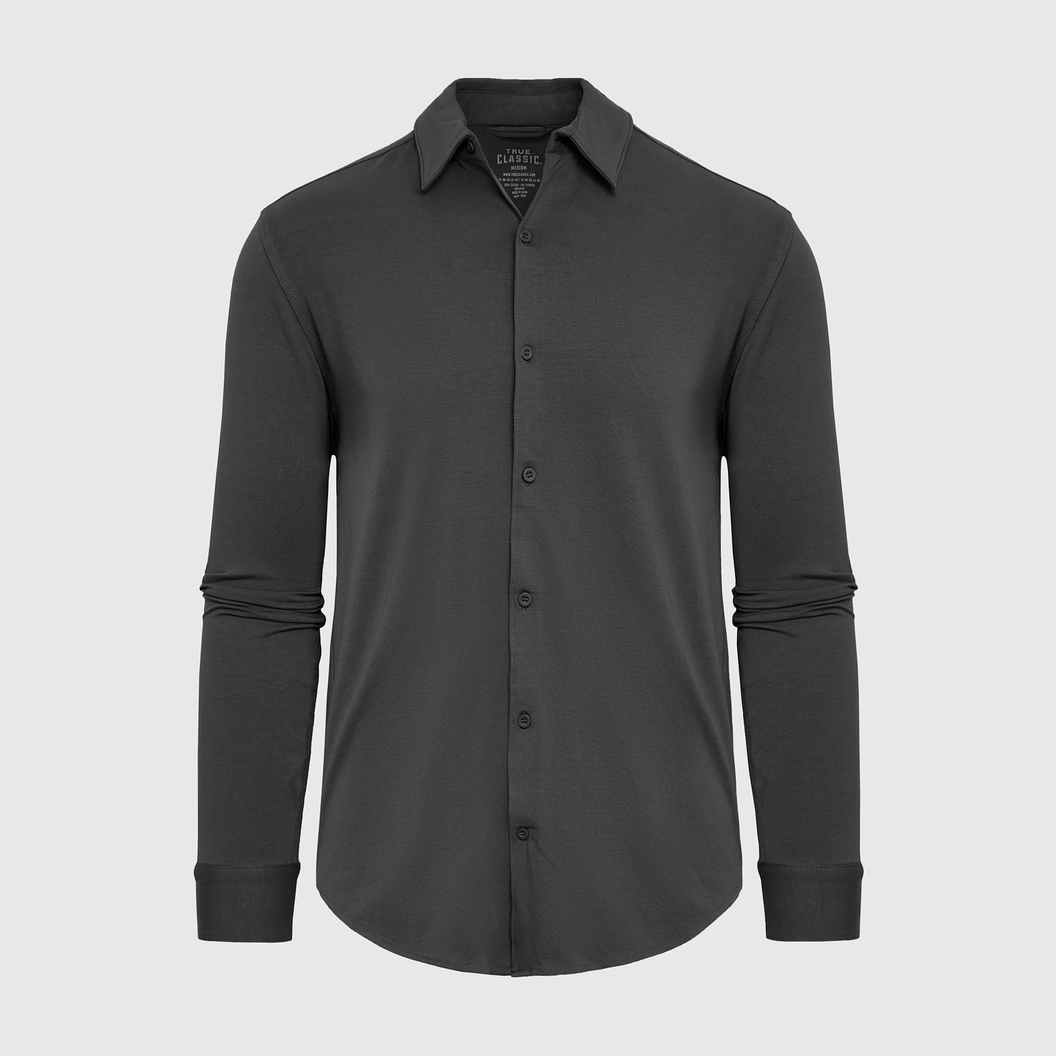 Carbon Long Sleeve Knit Shirt Carbon Long Sleeve Knit Shirt
