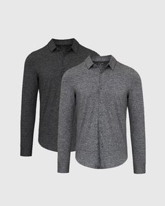 True ClassicHeather Do-It-All Comfort Shirt 2-Pack