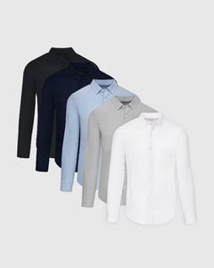 True ClassicThe Weekday Stretch Oxford Shirt 5-Pack
