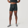 Man wearing Carbon Boxer Briefs from Try 1 of Everything Casual 6-Pack.