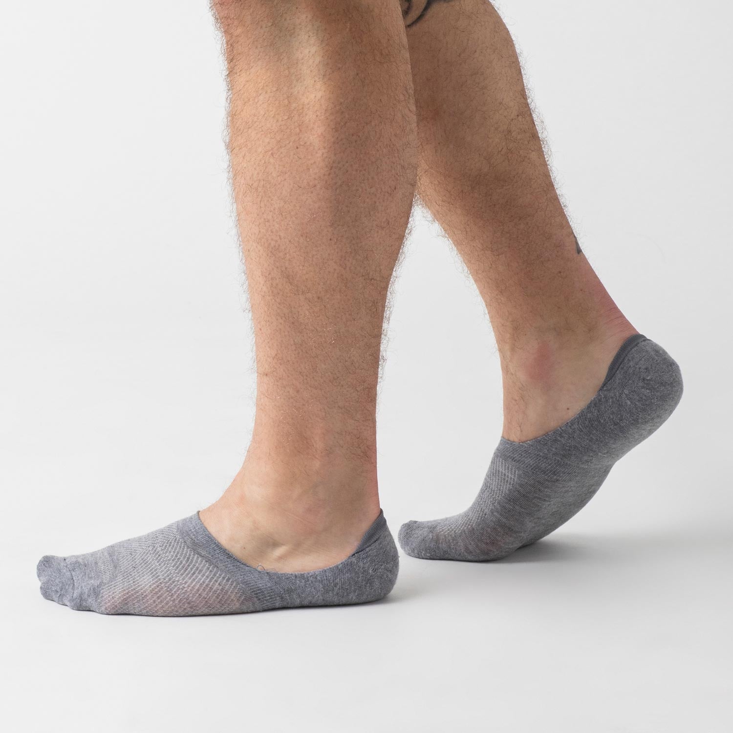 Heather Gray Never Show Sock 12-Pack