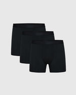 Black Boxer Trunks 3-Pack