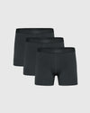 Carbon Boxer Trunks 3-Pack