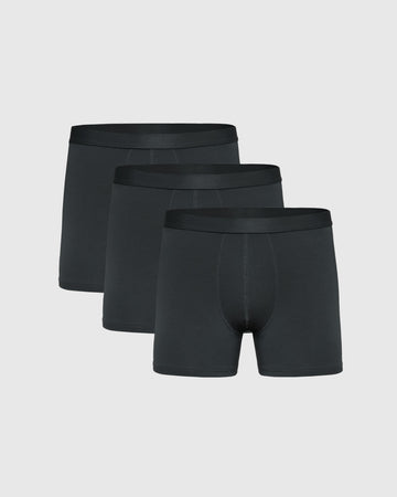 Carbon Boxer Trunks 3 Pack