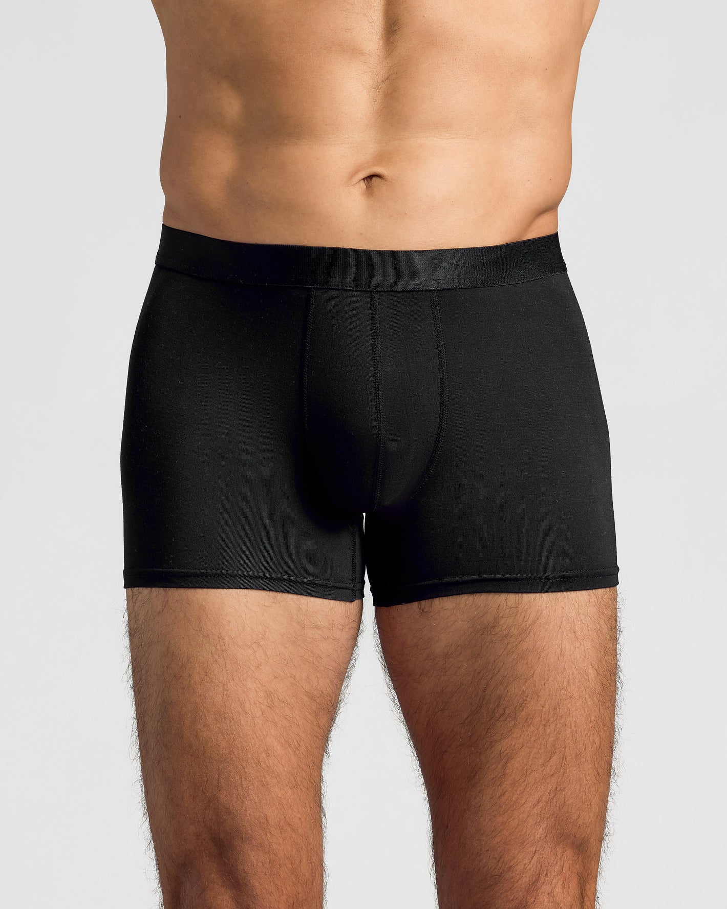Black Boxer Trunks 6-Pack
