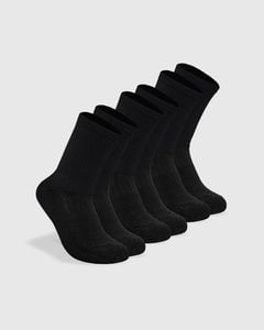 True ClassicBlack Half Crew Sock 3-Pack