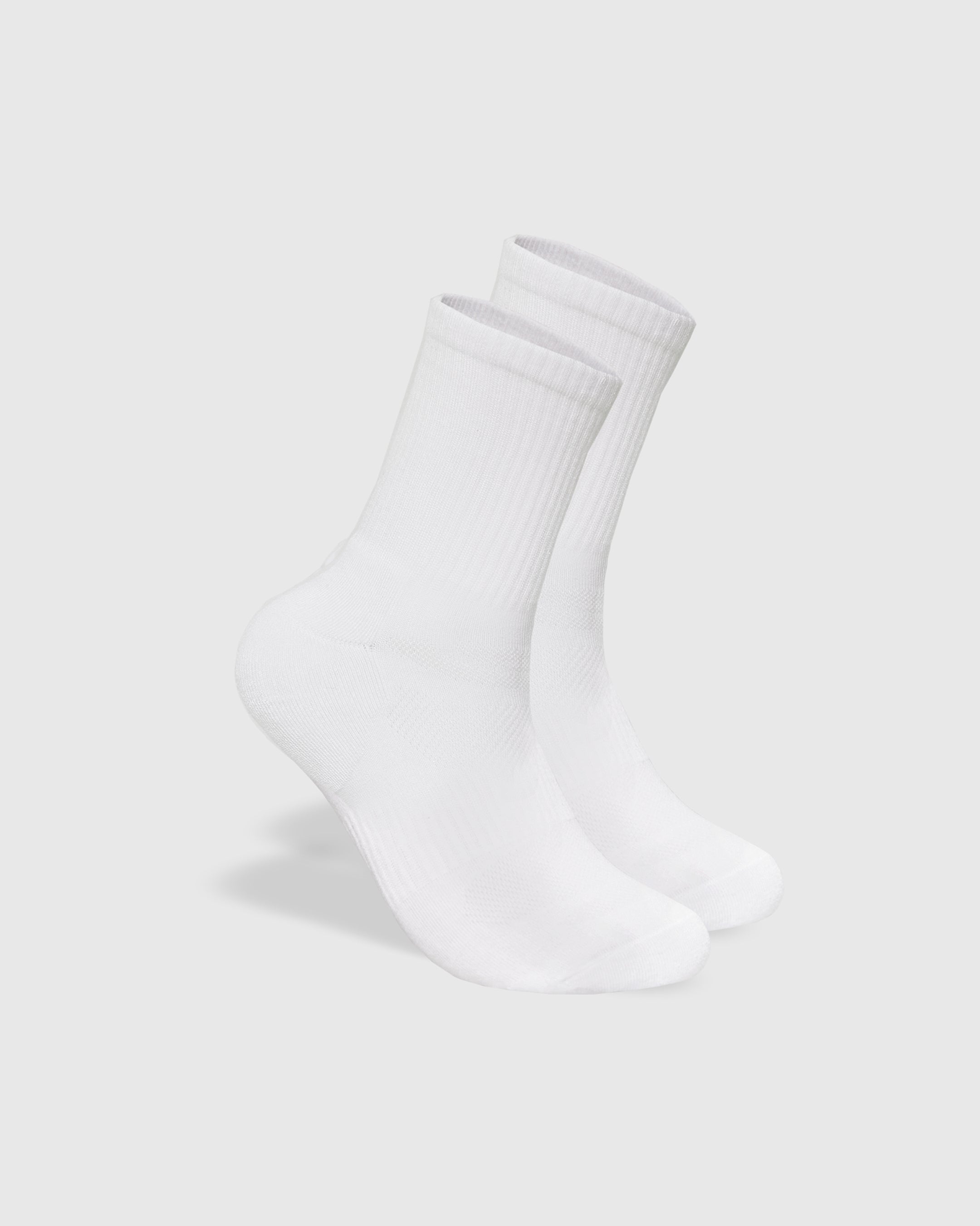 White Half Crew Sock 3-Pack