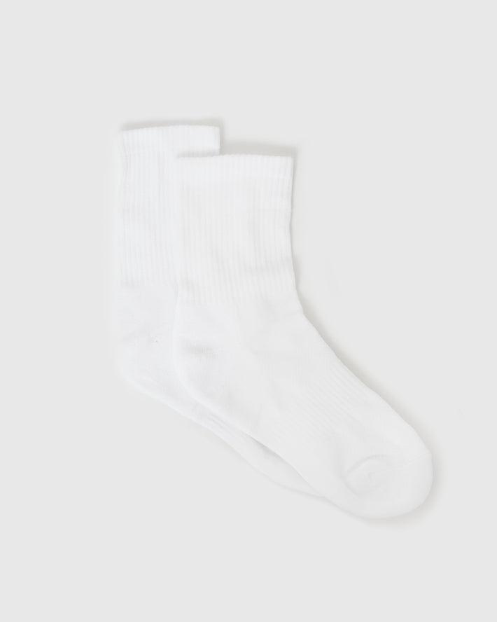 White Crew Socks 3 Pack main image 1