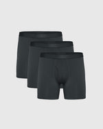Carbon Boxer Briefs W/ Fly 3-Pack