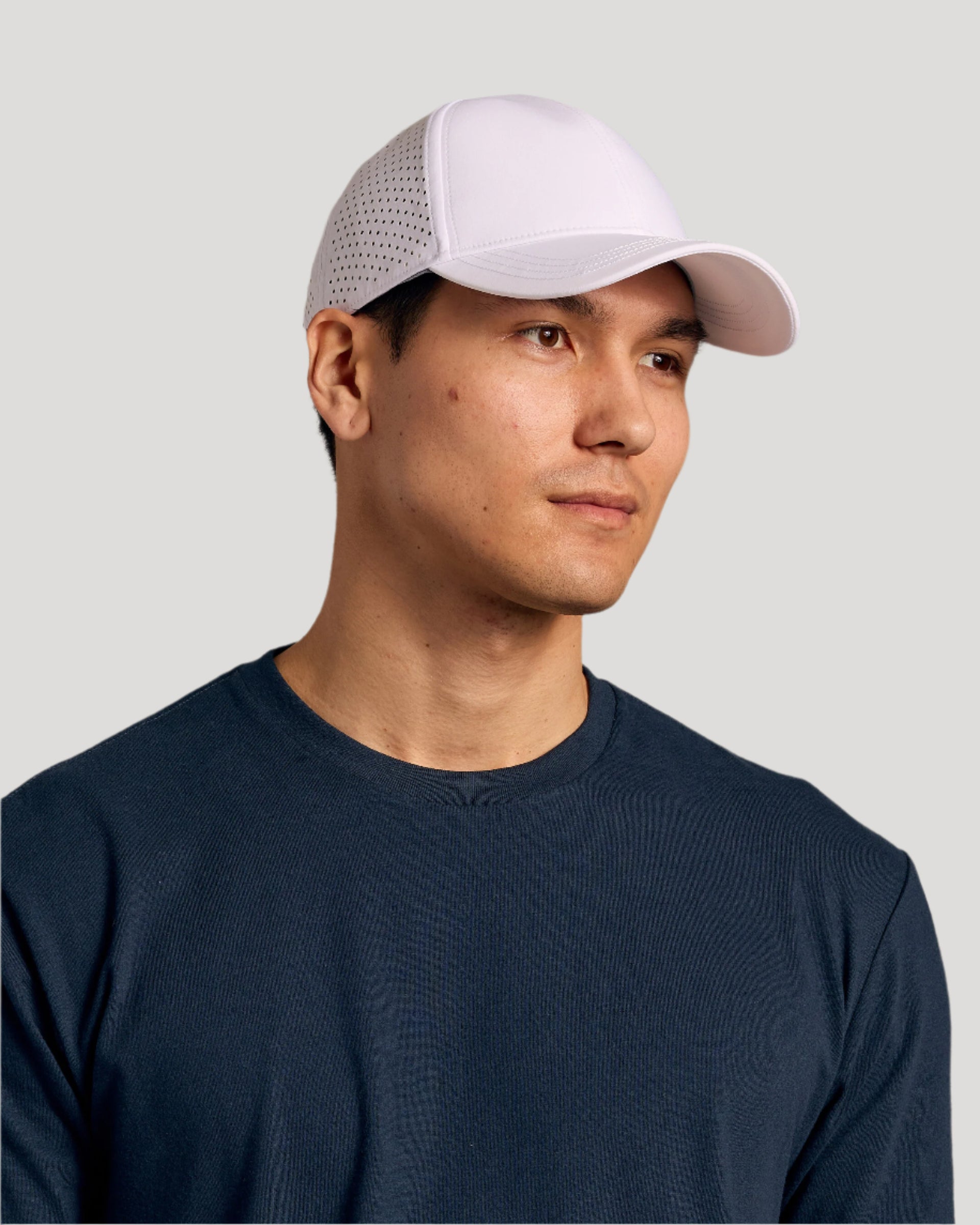 NWT Carbon38 Classic White Baseball Cap Recycled 66 Classic Hat White Adjustable | Hatstoreworld.com main image 2