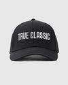 Black All Purpose Logo Cap with TRUE CLASSIC embroidered on front.