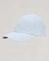 White Active Running Cap with adjustable fit and breathable, sun-protective fabric.