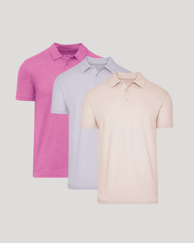 Limited Short Sleeve Classic Polo 3-Pack