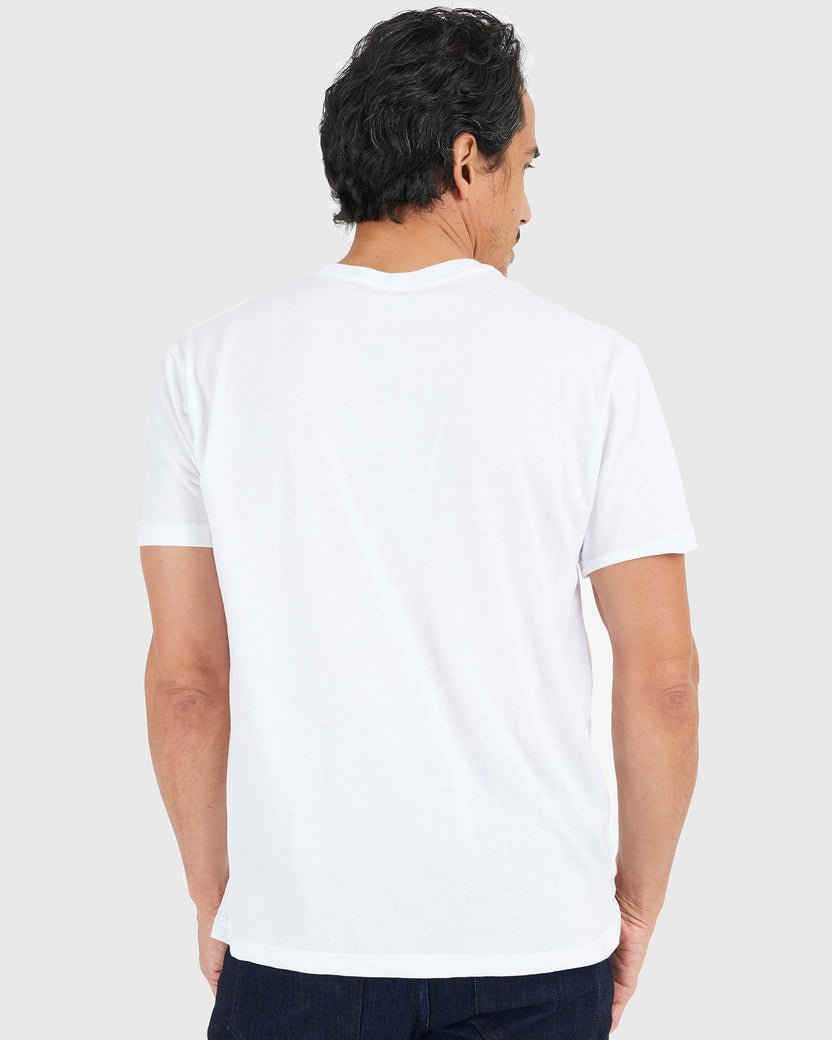 7359 White Crew Neck T-Shirt main image 0