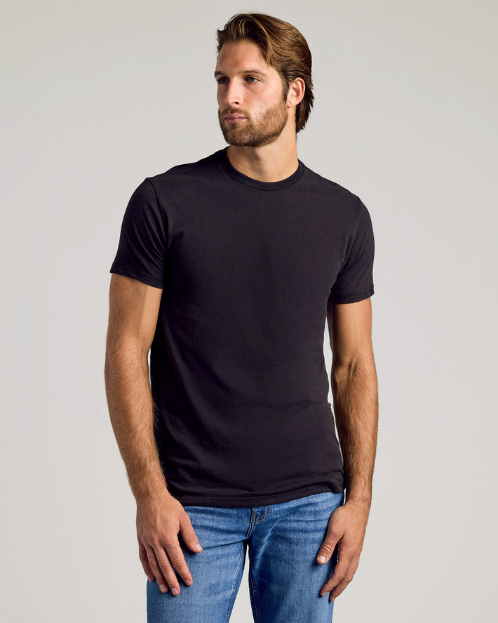 Black Crew Neck T-Shirt main image 0