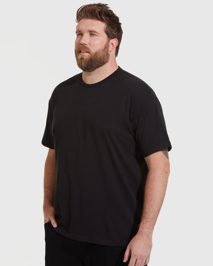 10558 Black Crew Neck T-Shirt