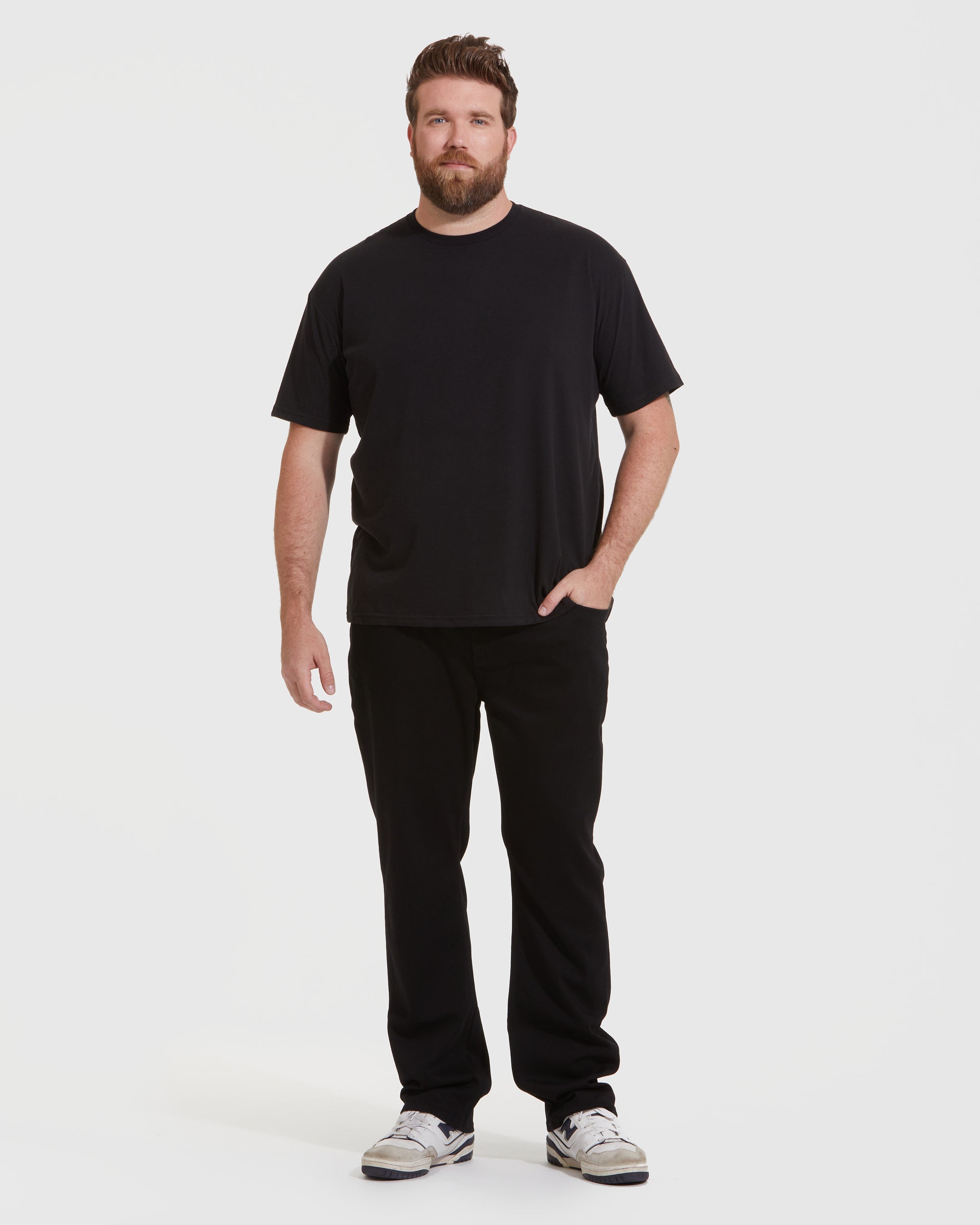 Black Crew Neck T-Shirt