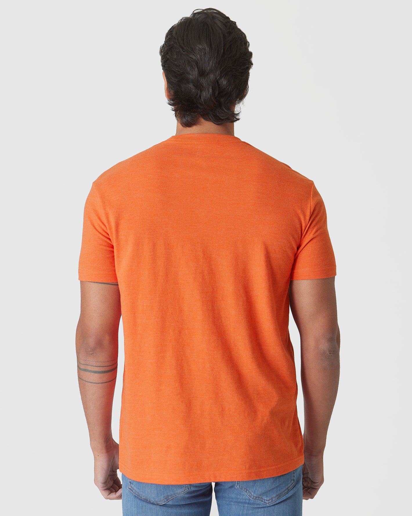 Burnt Orange Heather Classic Crew Neck