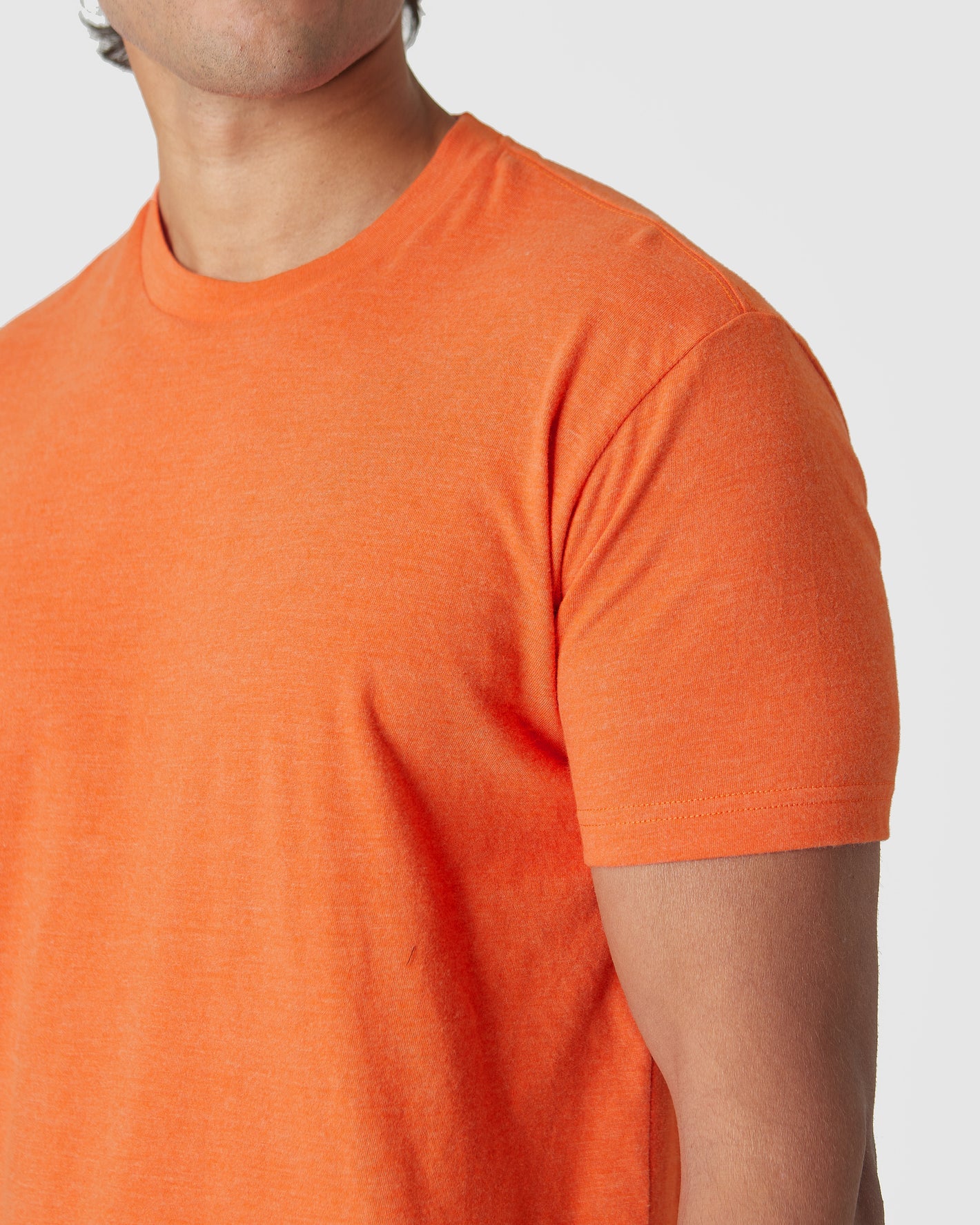 Youth Crew Neck Tech Tee - Burnt Orange, XL Size | Rawlings Performance Shirt For Kids