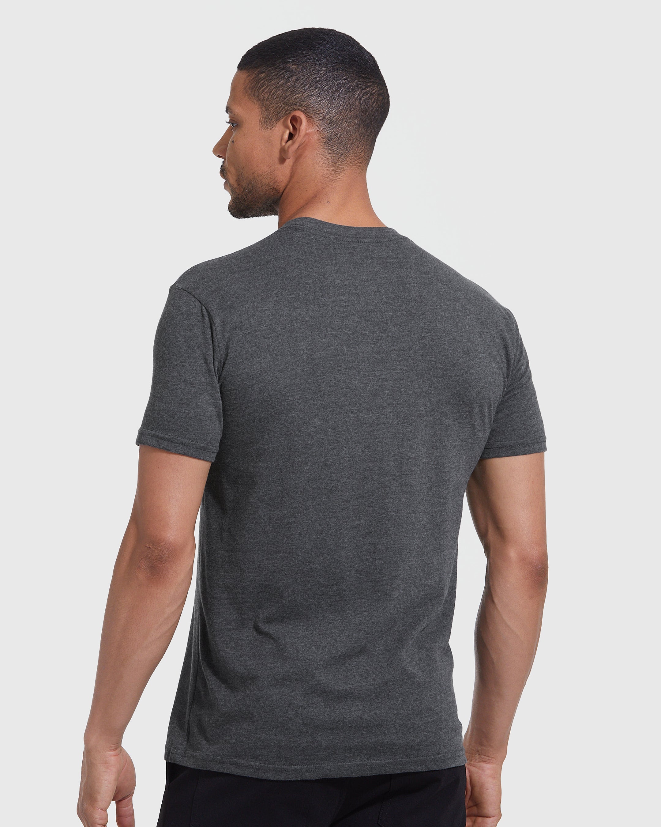 Classic Crew Tee Charcoal